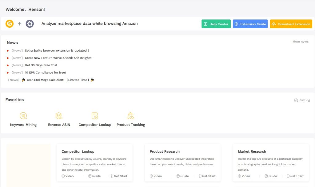 Mainboard SellerSprite