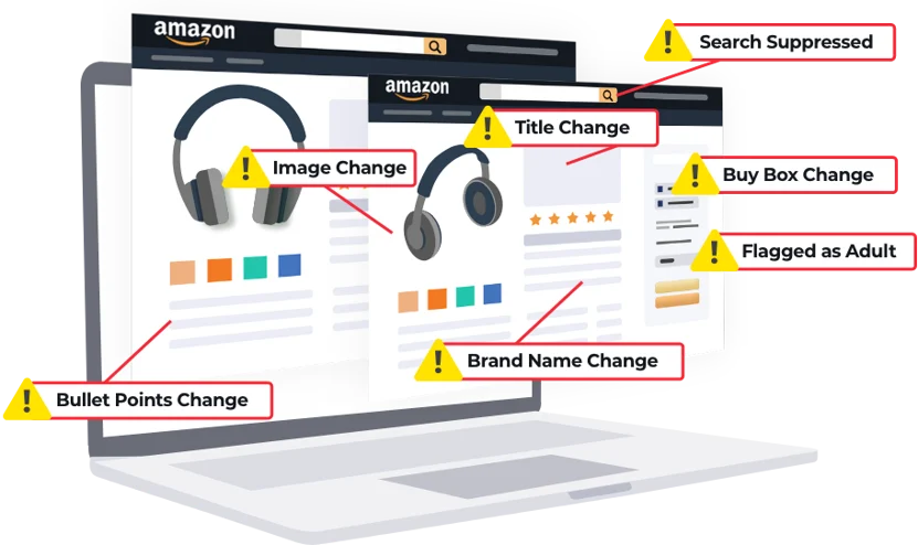 Thành phần trong listing Amazon