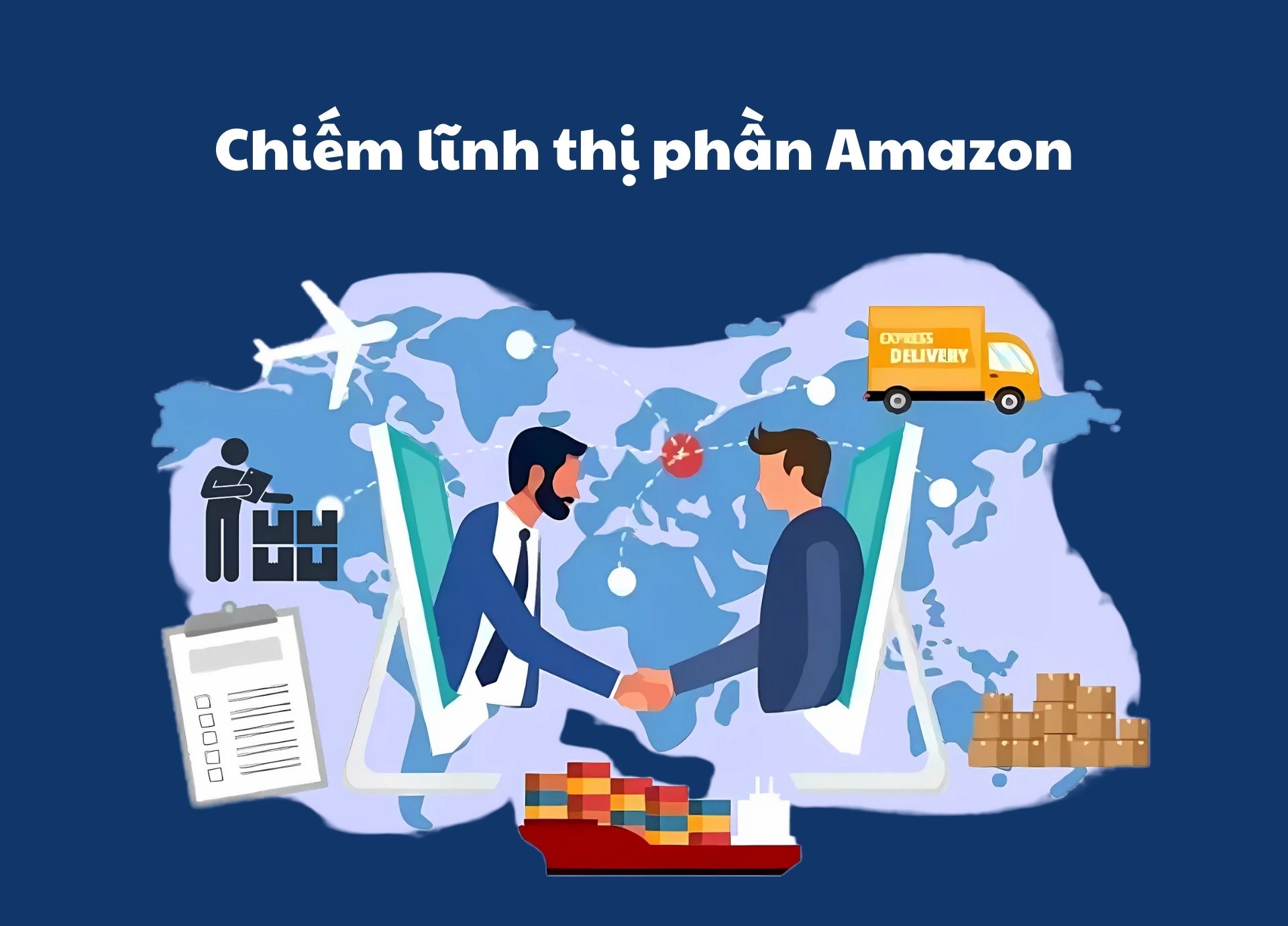 Chiếm lĩnh thị phần Amazon