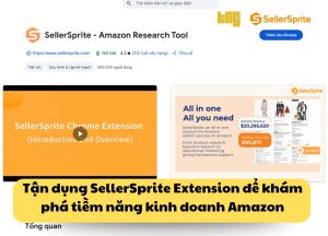 Tận dụng SellerSprite Extension để khám phá tiềm năng kinh doanh Amazon