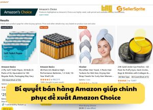 Bí quyết bán hàng trên Amazon giúp chinh phục đề xuất Amazon Choice