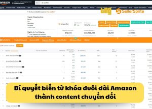 Bí quyết biến từ khóa đuôi dài Amazon thành content chuyển đổi